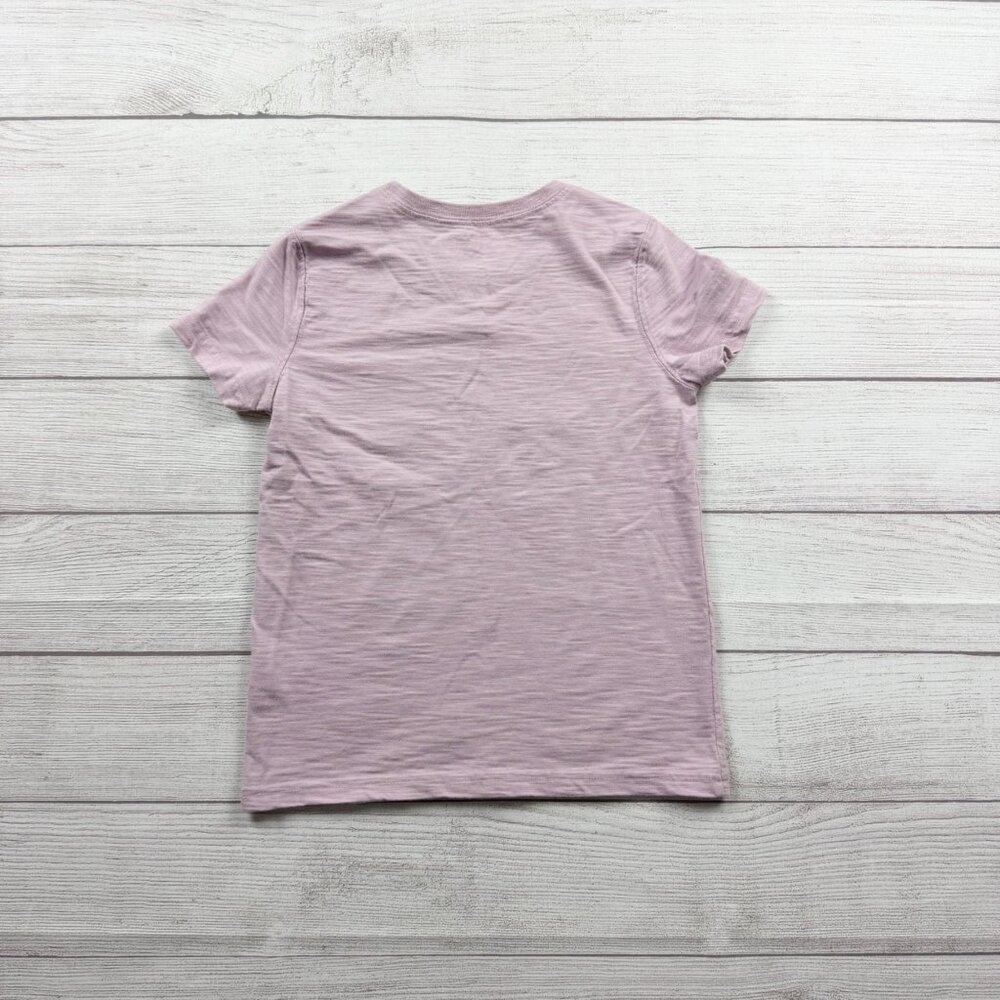 L.L.Bean Girls Feathered Friends T-Shirt Lavender Bird Graphic 6X-7 - Picture 3 of 3
